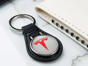 Tesla Leder Schlüssel Organizer Stilvolles Pro Drift Design